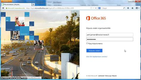 office 365 personal kirjautuminen.